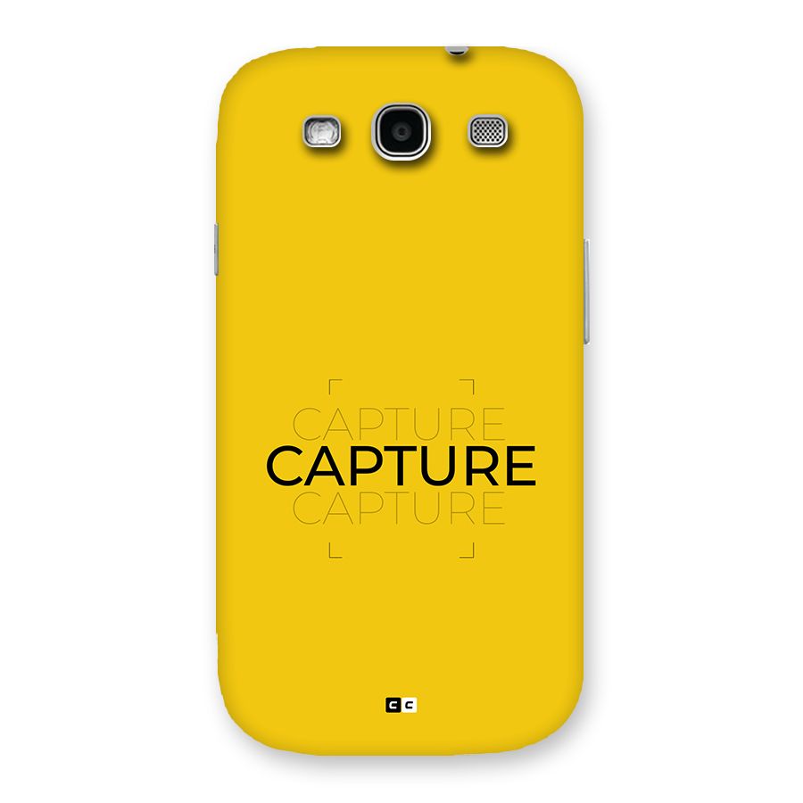 Instant Capture Back Case for Galaxy S3