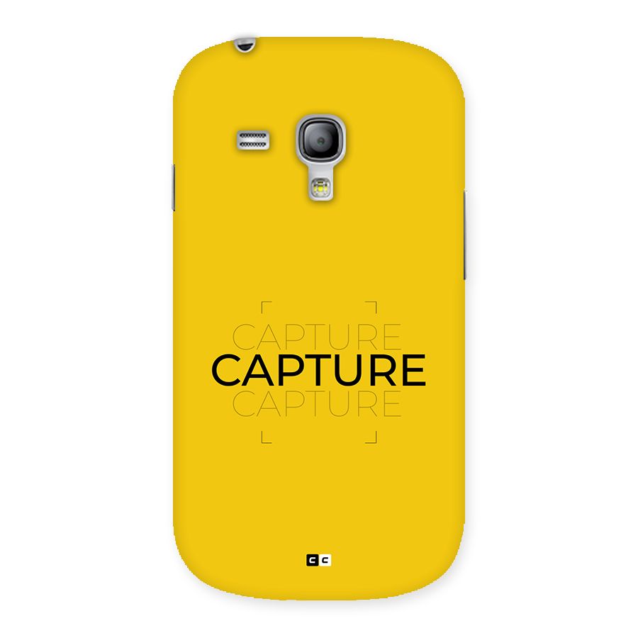 Instant Capture Back Case for Galaxy S3 Mini