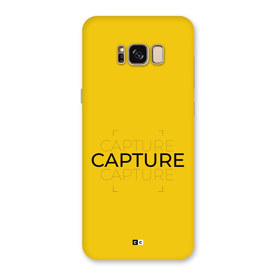 Instant Capture Back Case for Galaxy S8 Plus