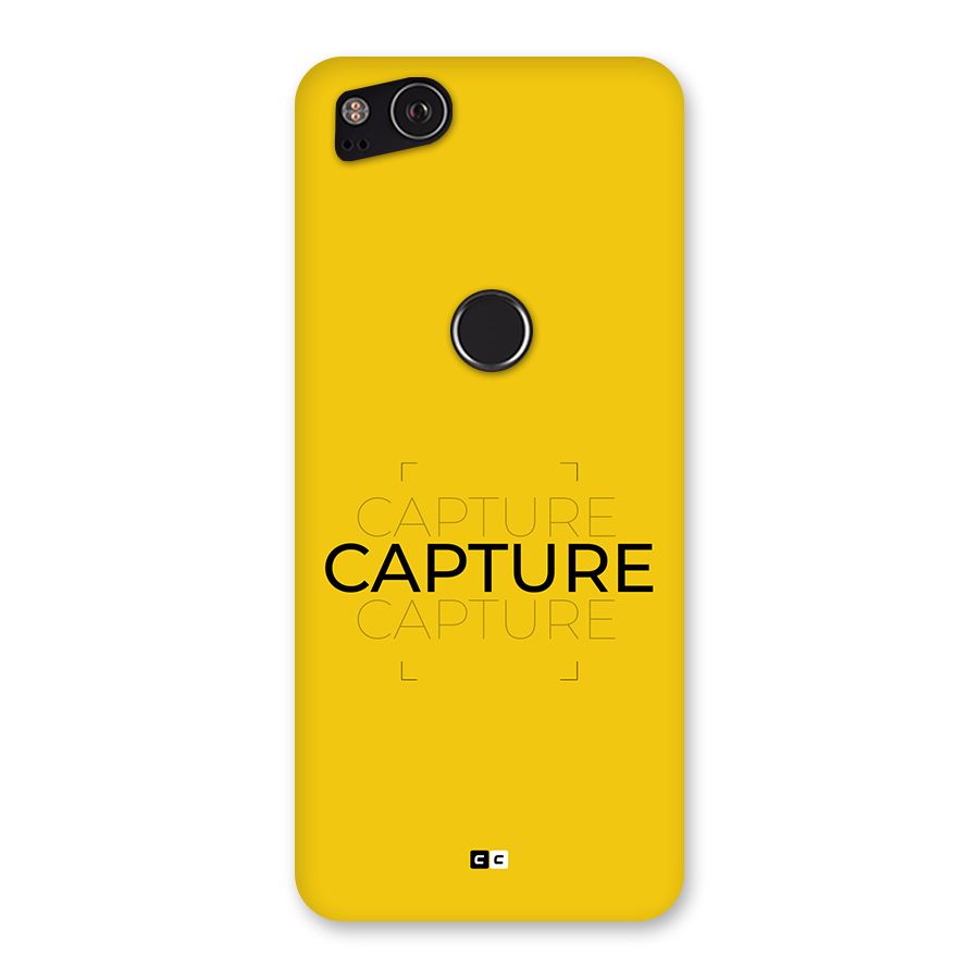 Instant Capture Back Case for Google Pixel 2