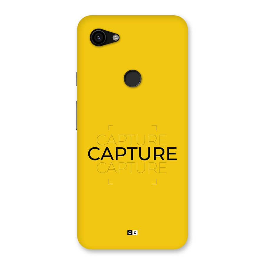 Instant Capture Back Case for Google Pixel 3a XL