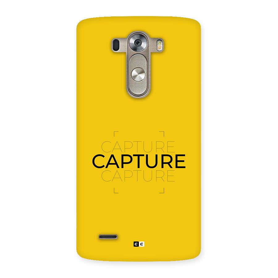 Instant Capture Back Case for LG G3