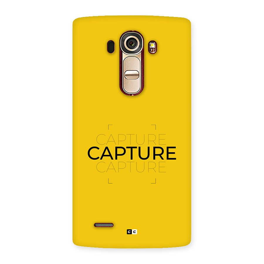 Instant Capture Back Case for LG G4