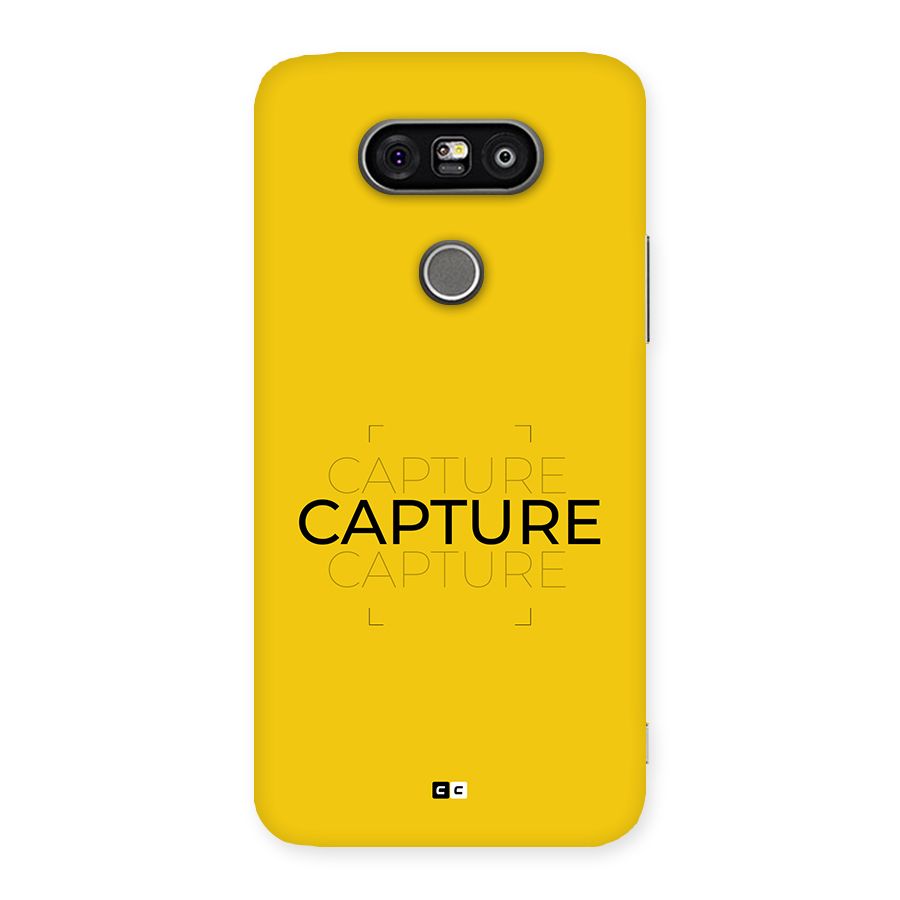 Instant Capture Back Case for LG G5