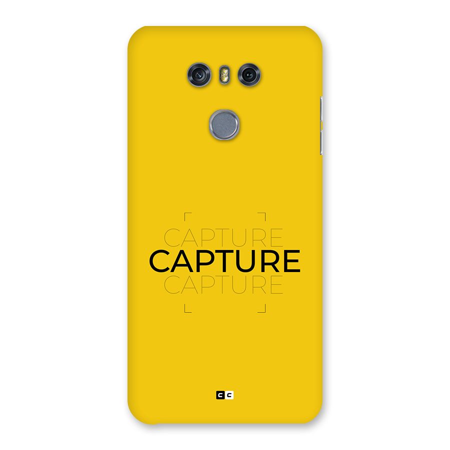 Instant Capture Back Case for LG G6