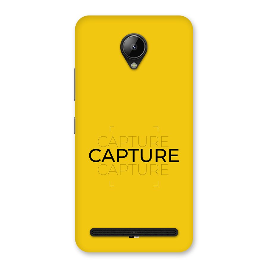 Instant Capture Back Case for Lenovo C2