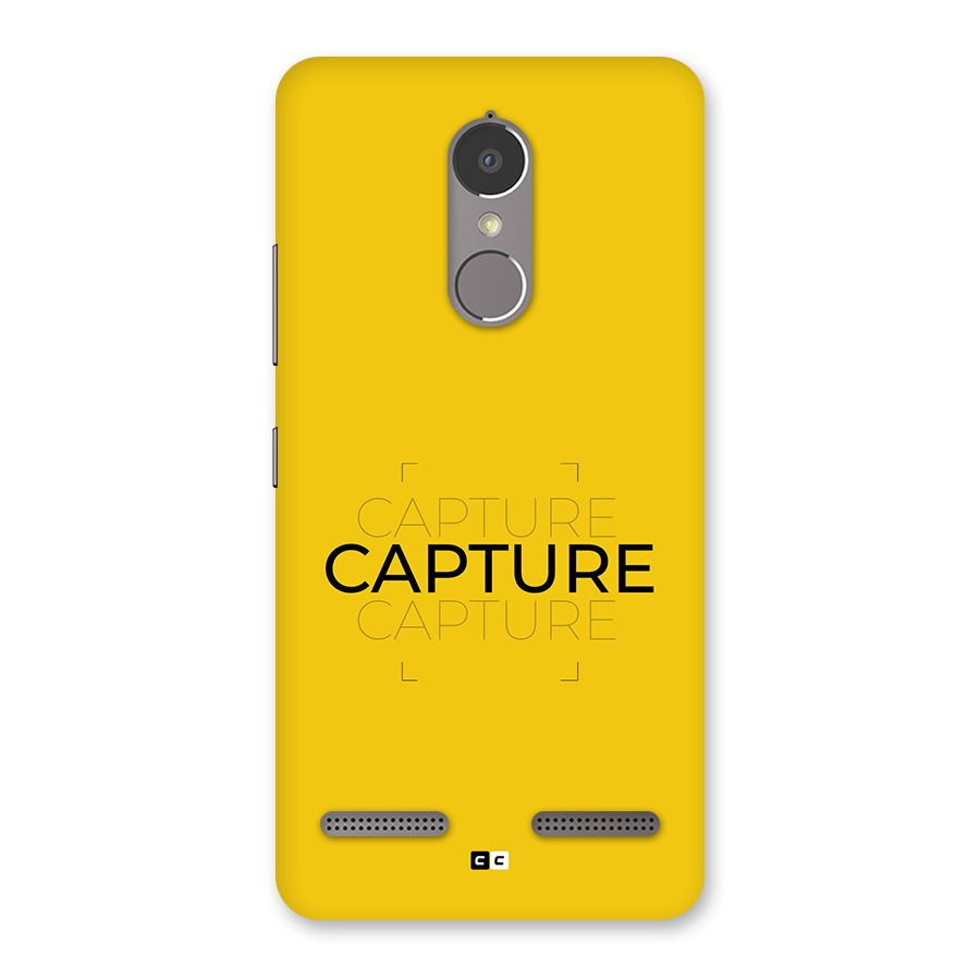 Instant Capture Back Case for Lenovo K6 Power