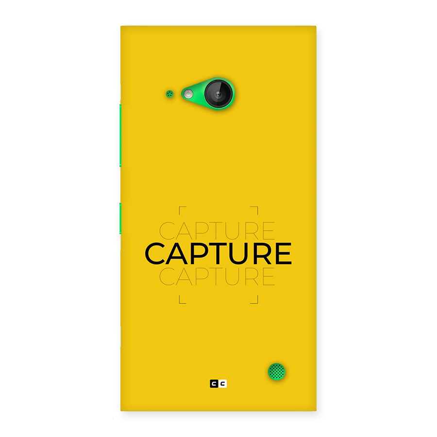 Instant Capture Back Case for Lumia 730
