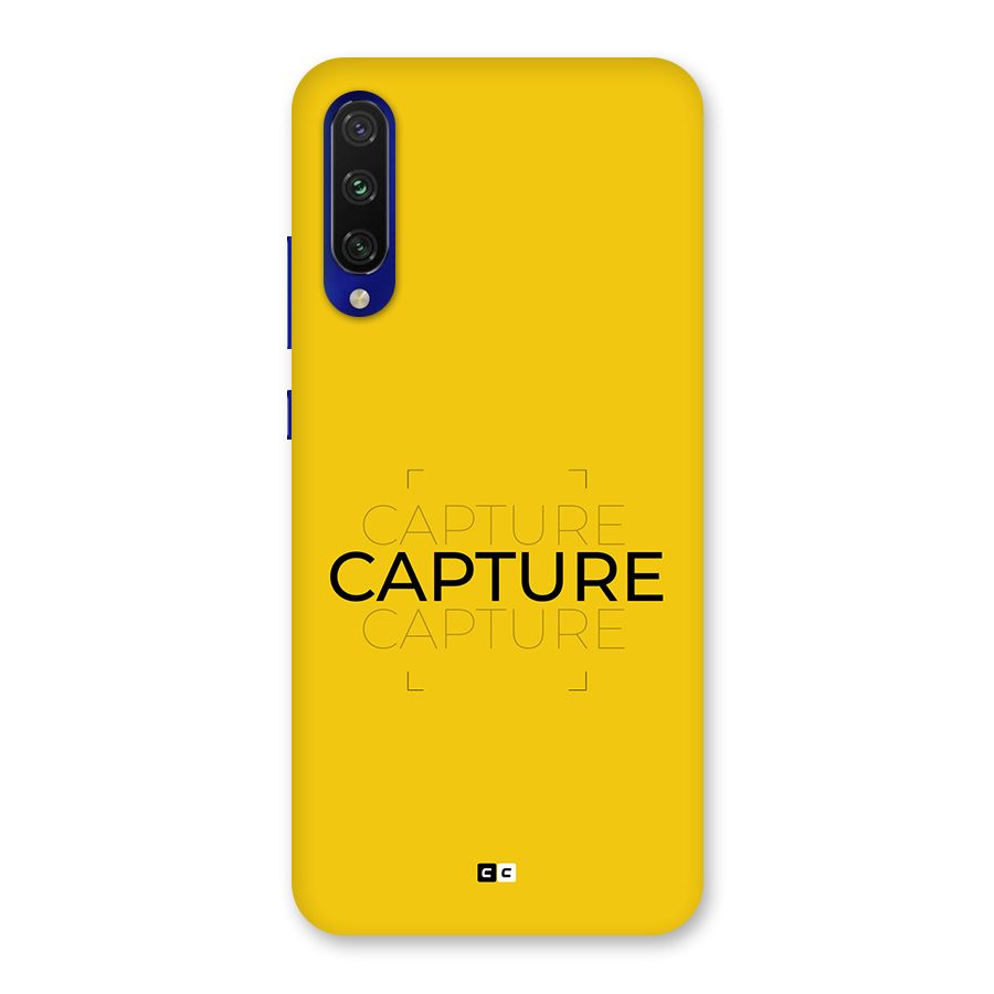 Instant Capture Back Case for Mi A3