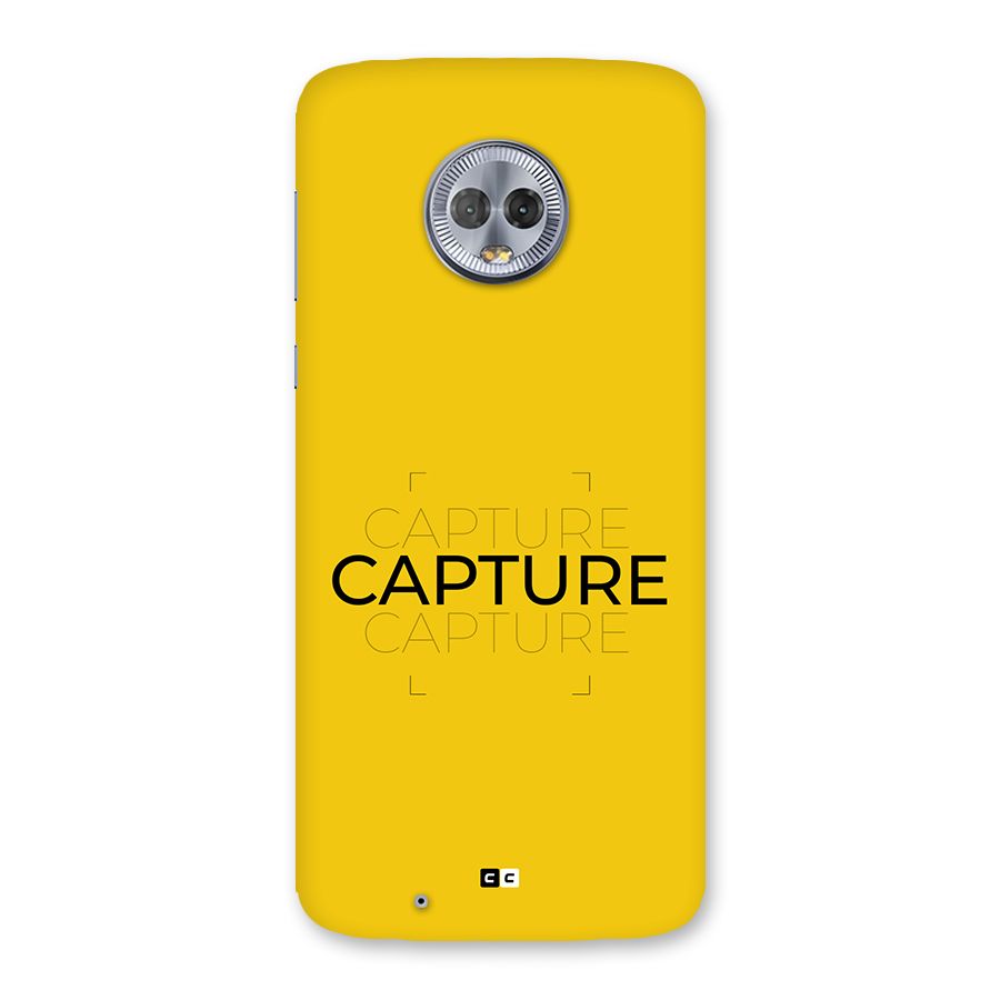 Instant Capture Back Case for Moto G6