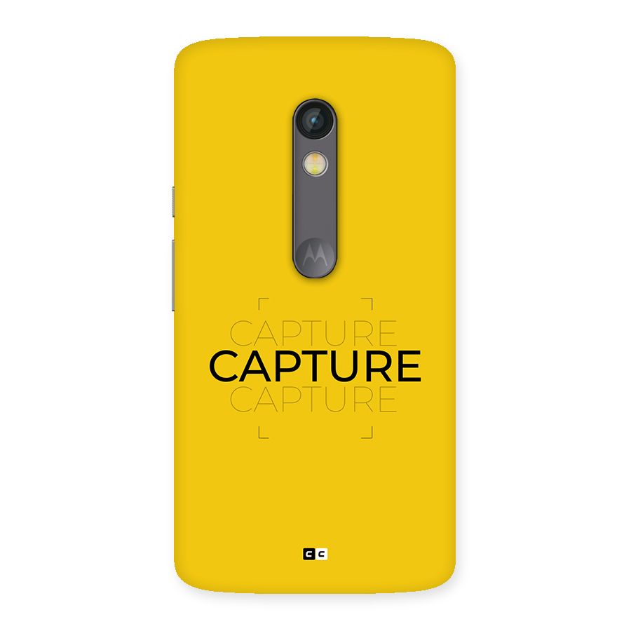 Instant Capture Back Case for Moto X Play