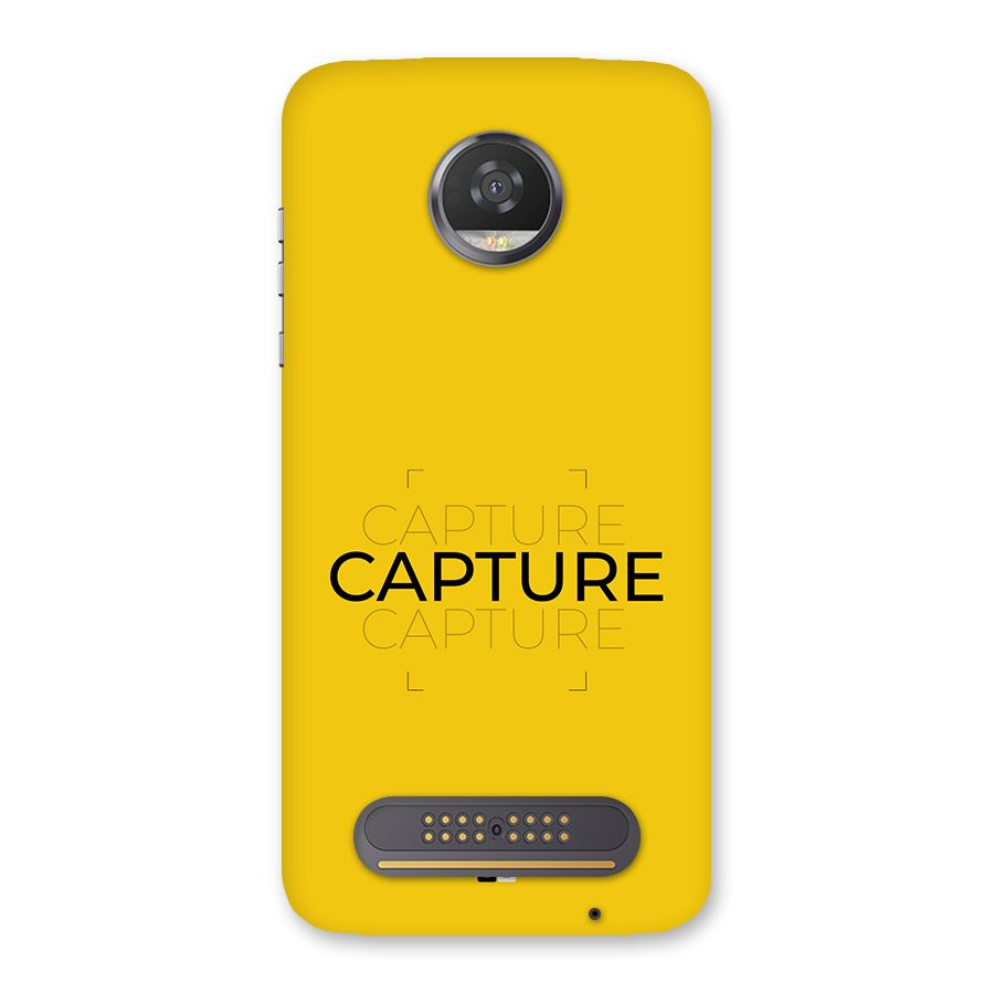 Instant Capture Back Case for Moto Z2 Play