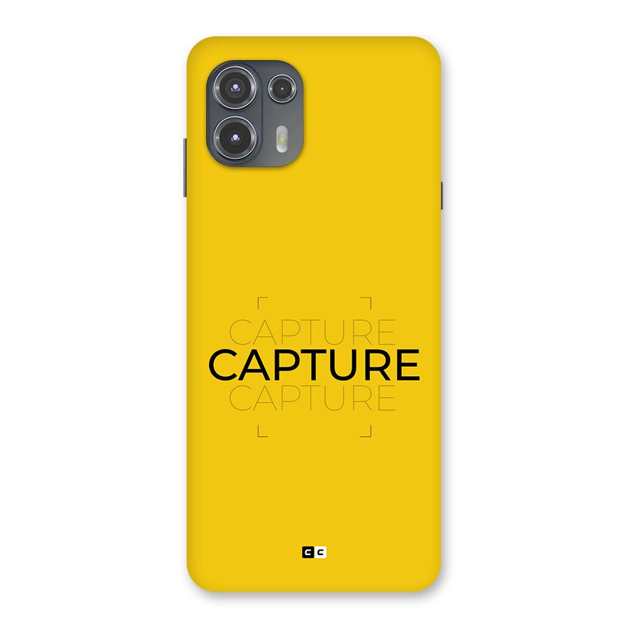 Instant Capture Back Case for Motorola Edge 20 Fusion
