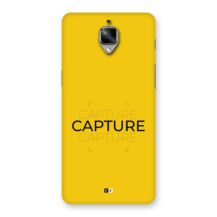 Instant Capture Back Case for OnePlus 3