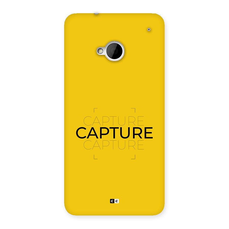 Instant Capture Back Case for One M7 (Single Sim)