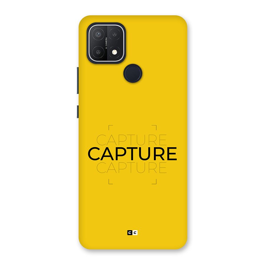 Instant Capture Back Case for Oppo A15s