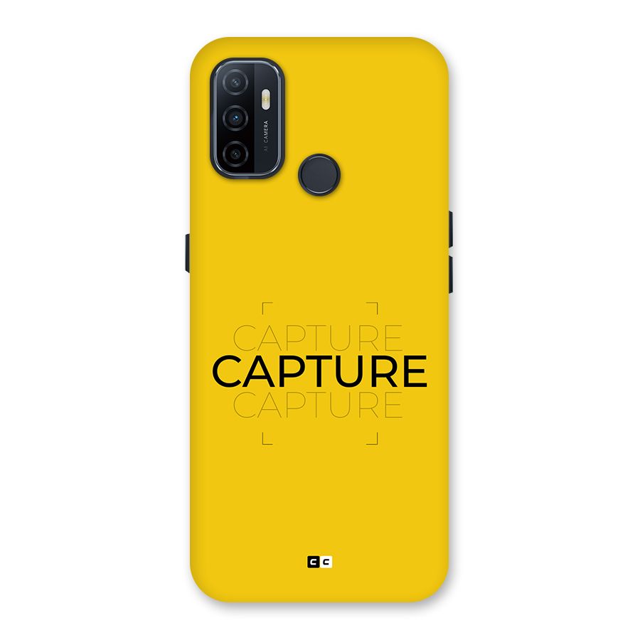 Instant Capture Back Case for Oppo A32