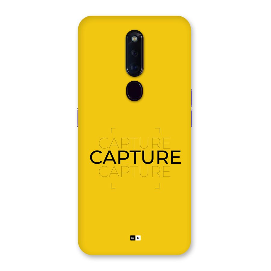 Instant Capture Back Case for Oppo F11 Pro