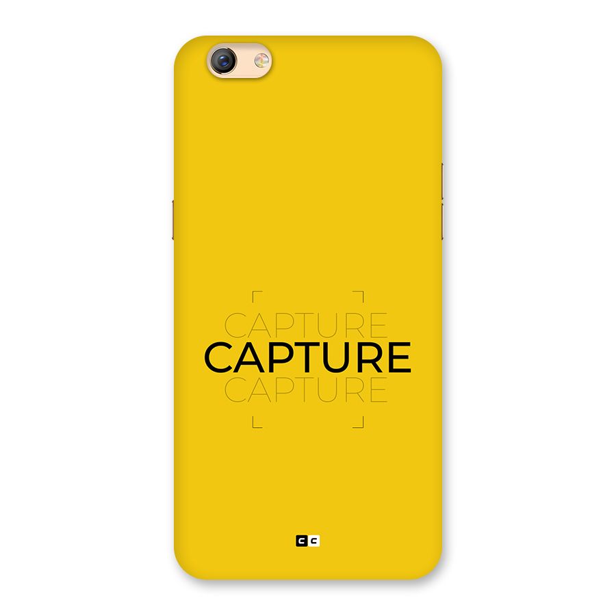 Instant Capture Back Case for Oppo F3 Plus