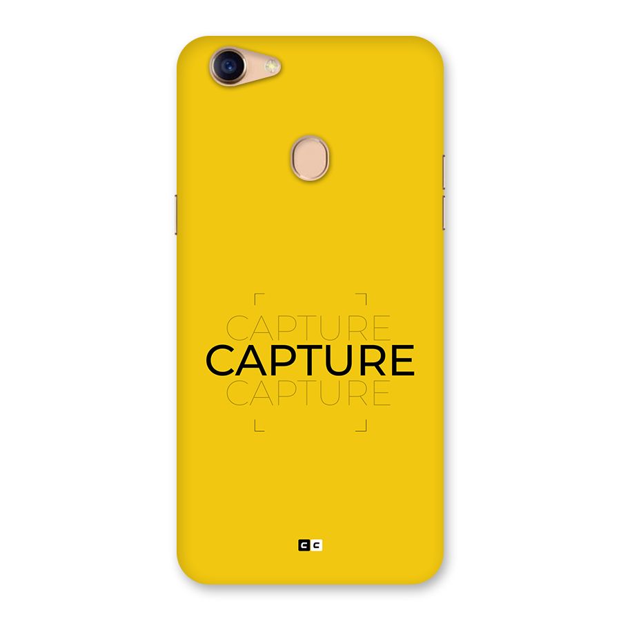 Instant Capture Back Case for Oppo F5