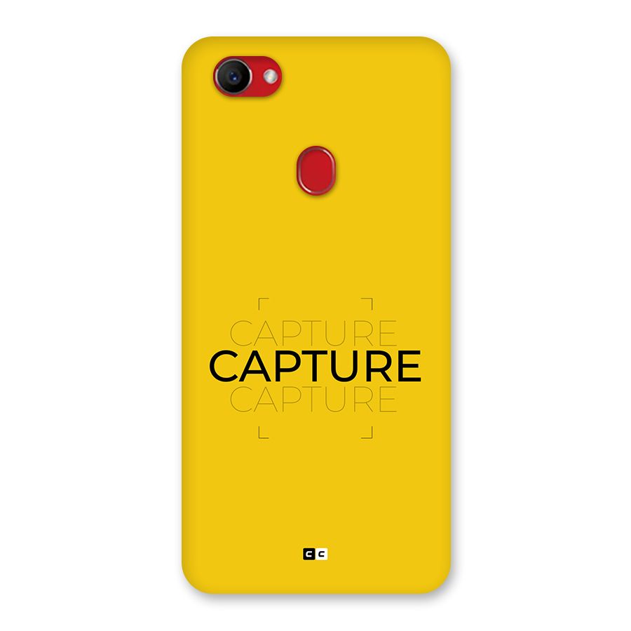 Instant Capture Back Case for Oppo F7
