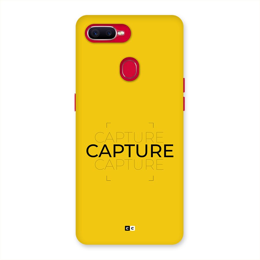 Instant Capture Back Case for Oppo F9 Pro