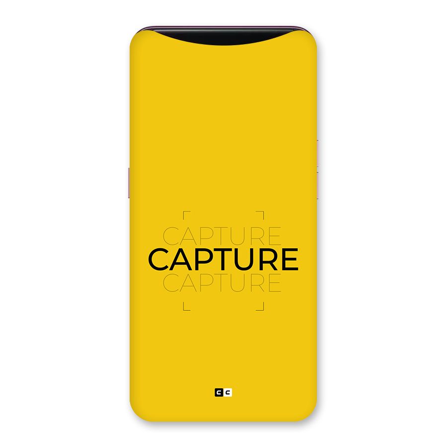Instant Capture Back Case for Oppo Find X