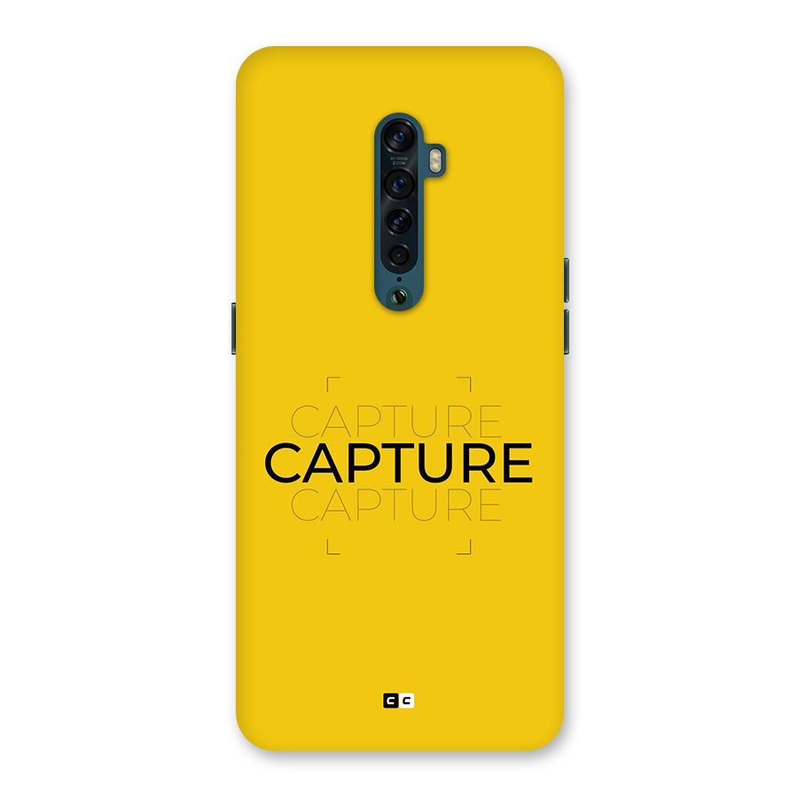 Instant Capture Back Case for Oppo Reno2