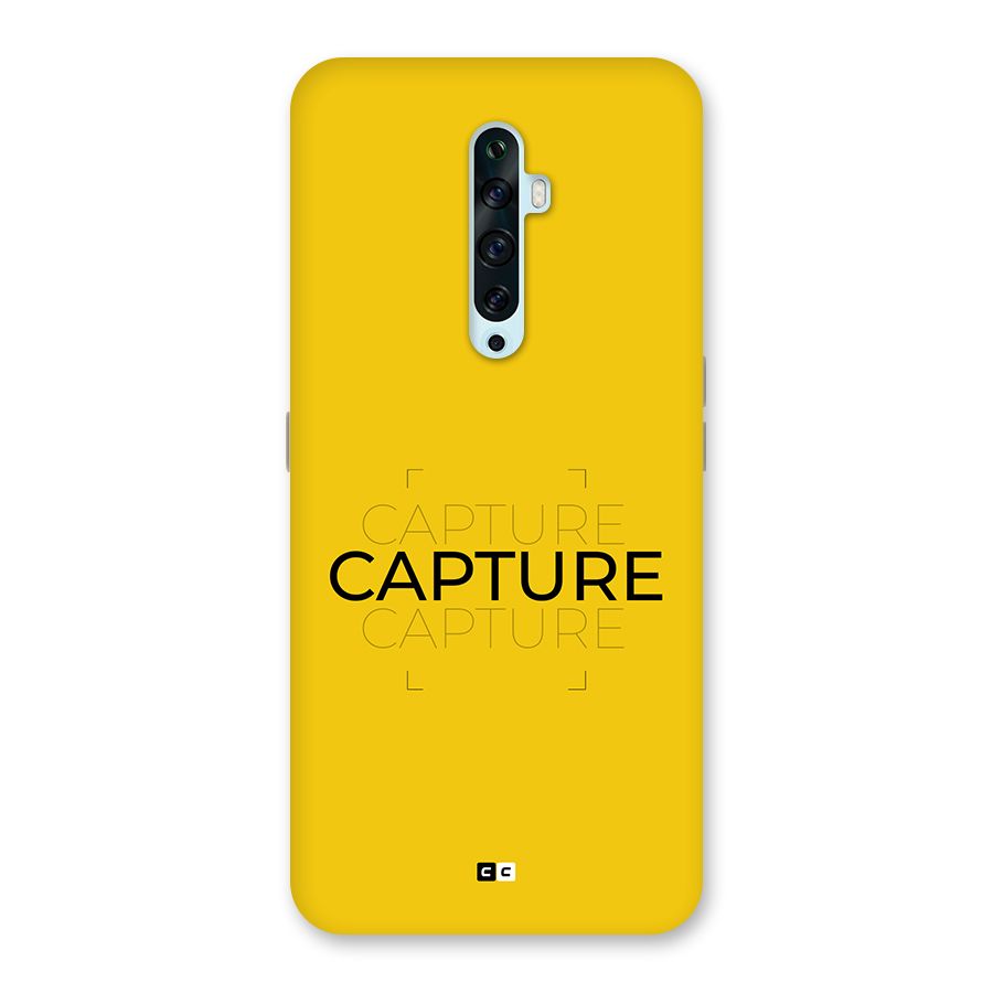 Instant Capture Back Case for Oppo Reno2 F