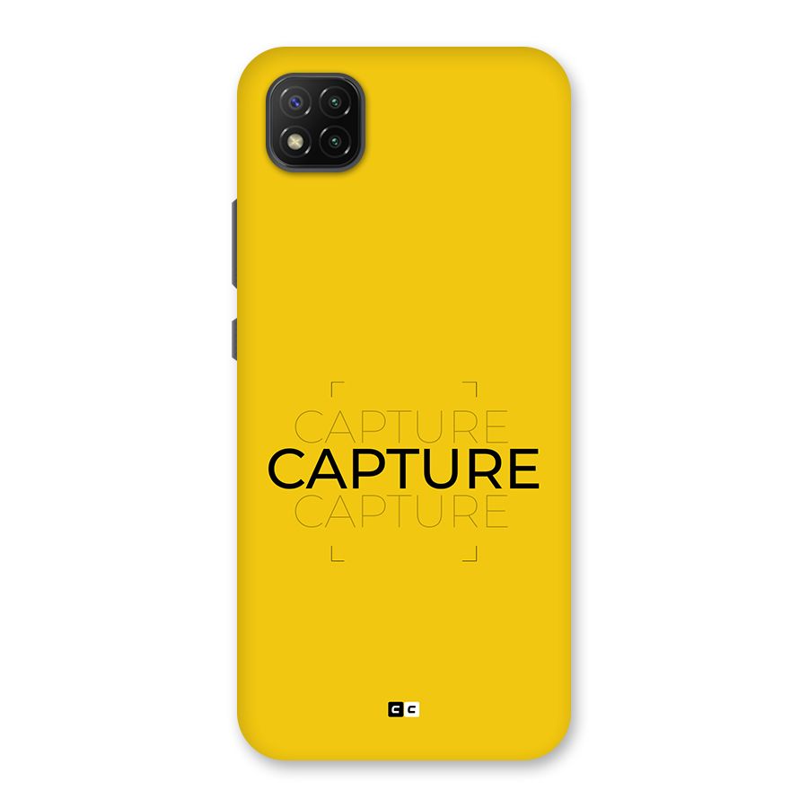 Instant Capture Back Case for Poco C3