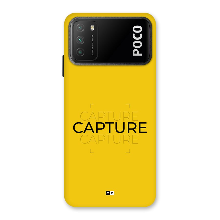 Instant Capture Back Case for Poco M3