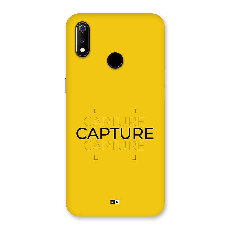 Instant Capture Back Case for Realme 3