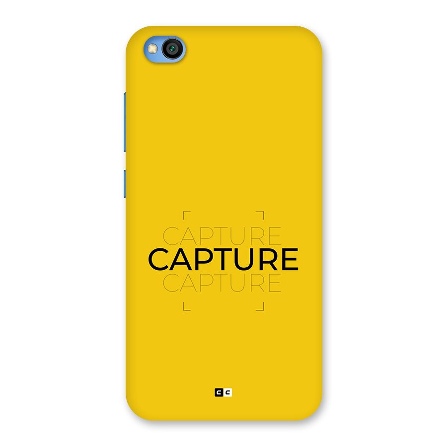 Instant Capture Back Case for Redmi Go