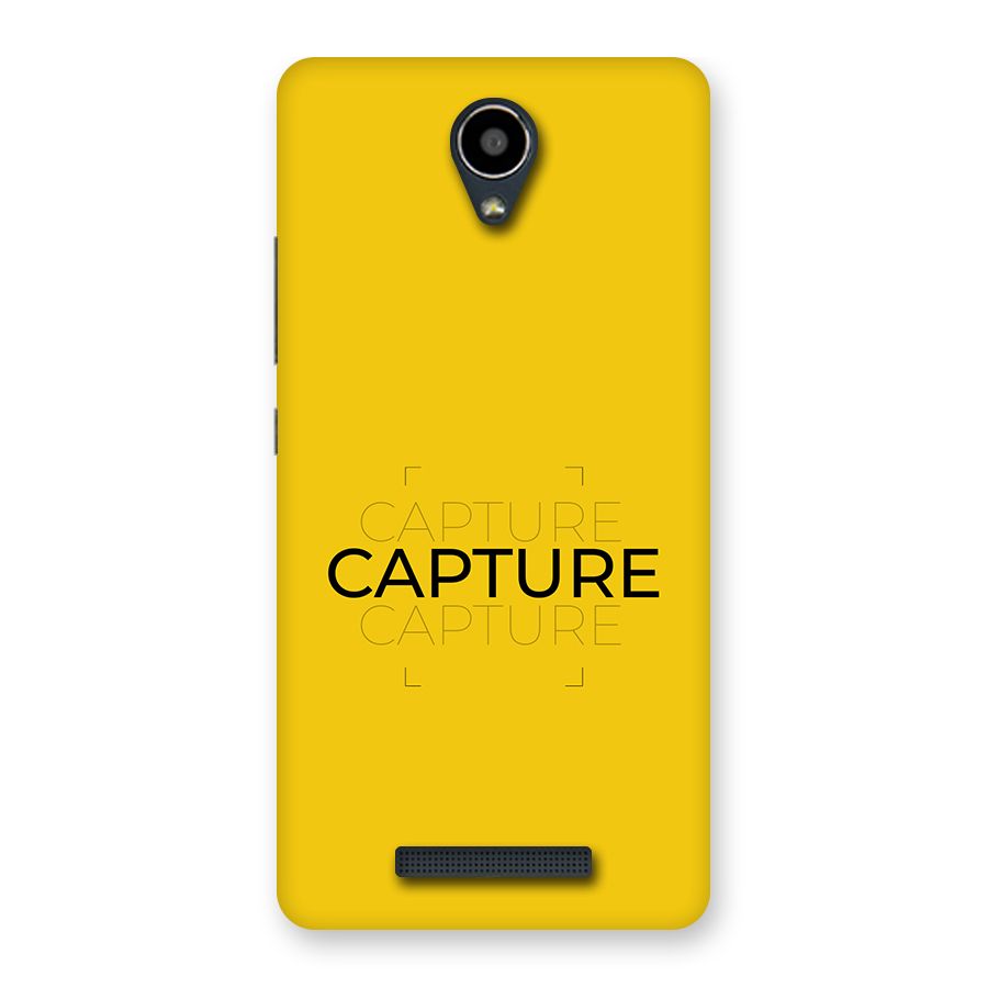 Instant Capture Back Case for Redmi Note 2