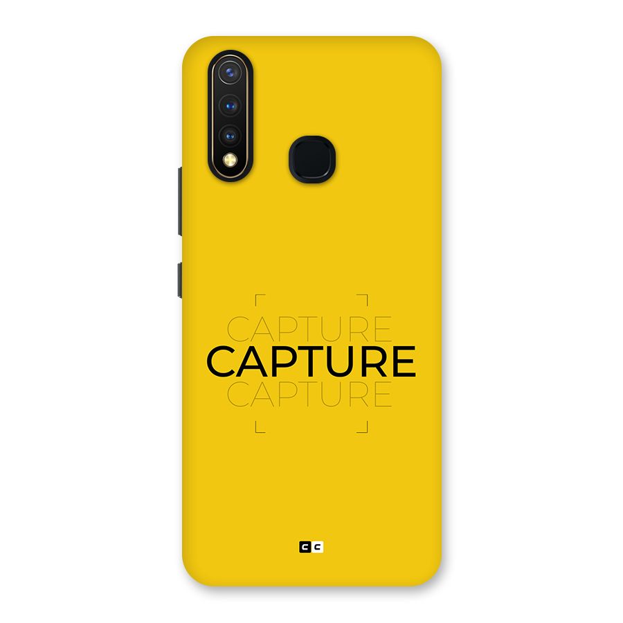 Instant Capture Back Case for Vivo U20
