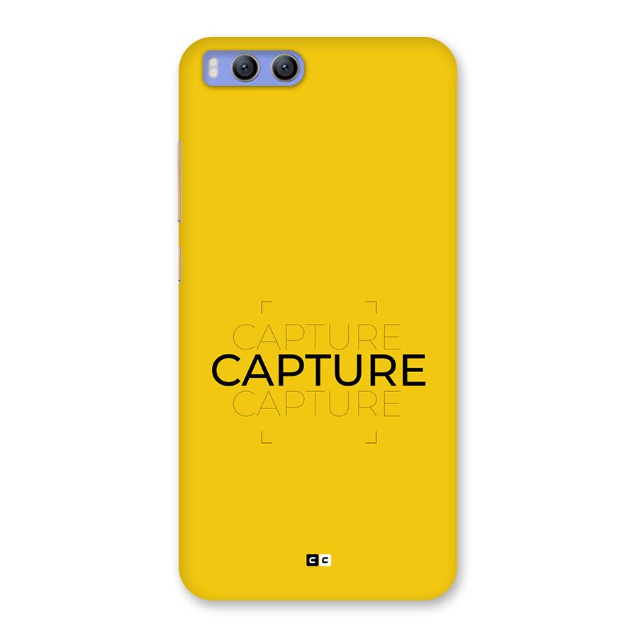 Instant Capture Back Case for Xiaomi Mi 6
