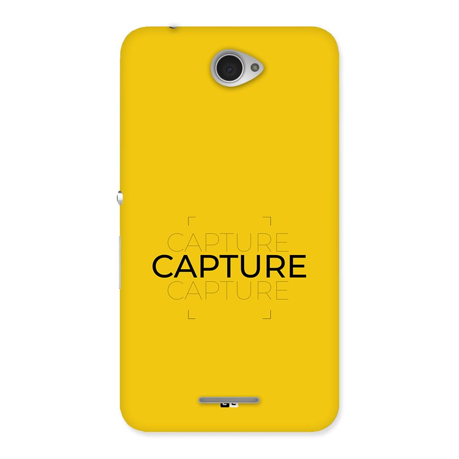 Instant Capture Back Case for Xperia E4
