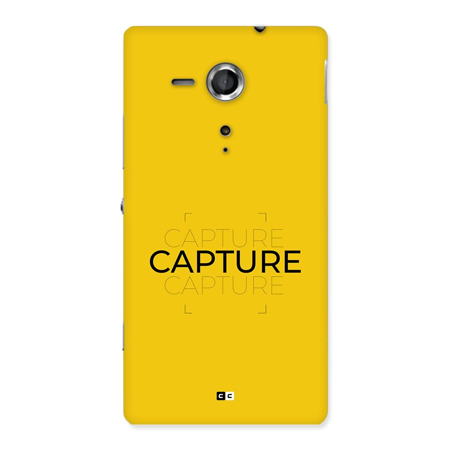 Instant Capture Back Case for Xperia Sp
