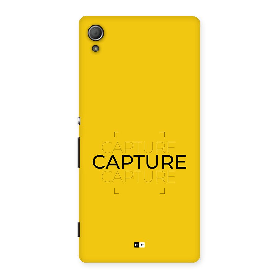 Instant Capture Back Case for Xperia Z3 Plus