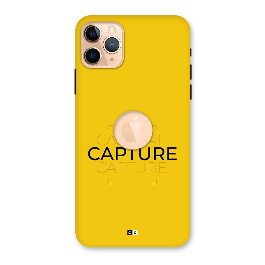 Instant Capture Back Case for iPhone 11 Pro Max Logo Cut