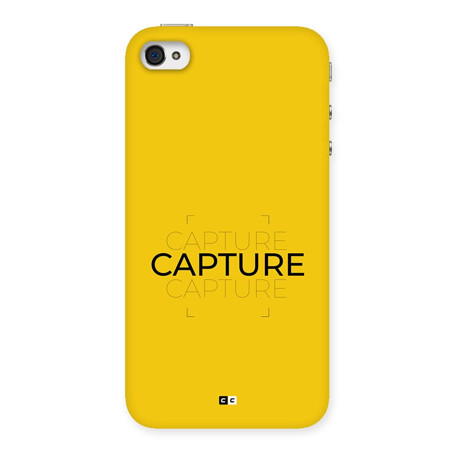 Instant Capture Back Case for iPhone 4 4s