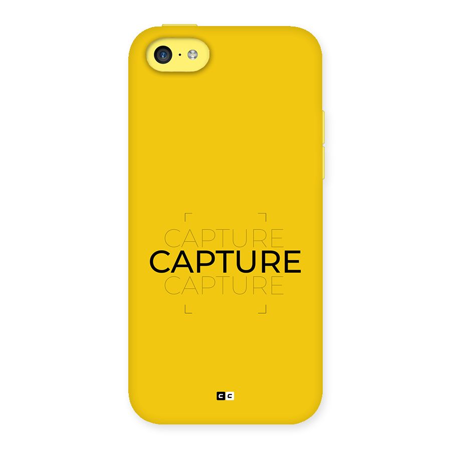 Instant Capture Back Case for iPhone 5C