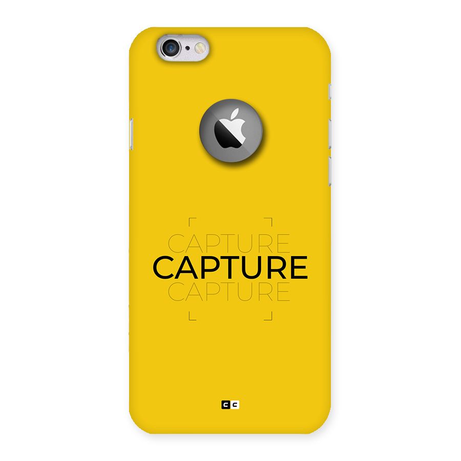 Instant Capture Back Case for iPhone 6 Logo Cut