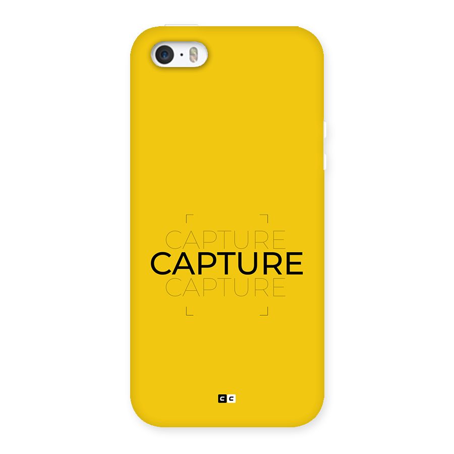Instant Capture Back Case for iPhone SE 2016