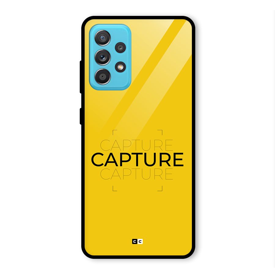 Instant Capture Glass Back Case for Galaxy A52