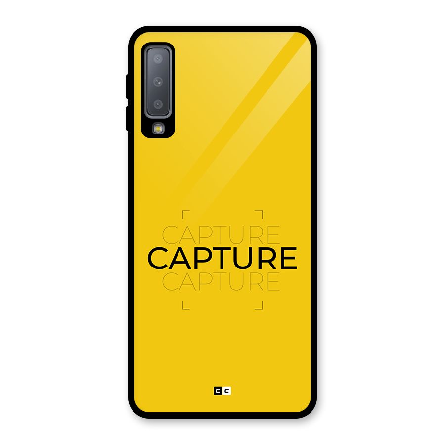 Instant Capture Glass Back Case for Galaxy A7 (2018)