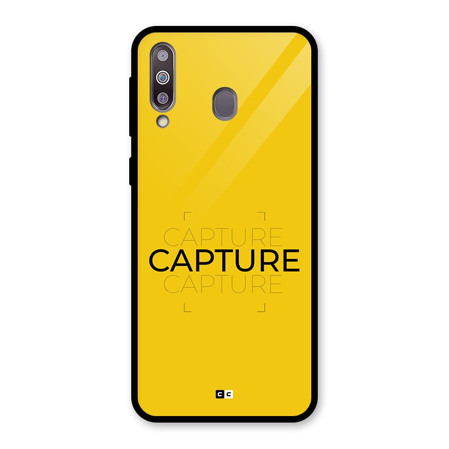 Instant Capture Glass Back Case for Galaxy M30