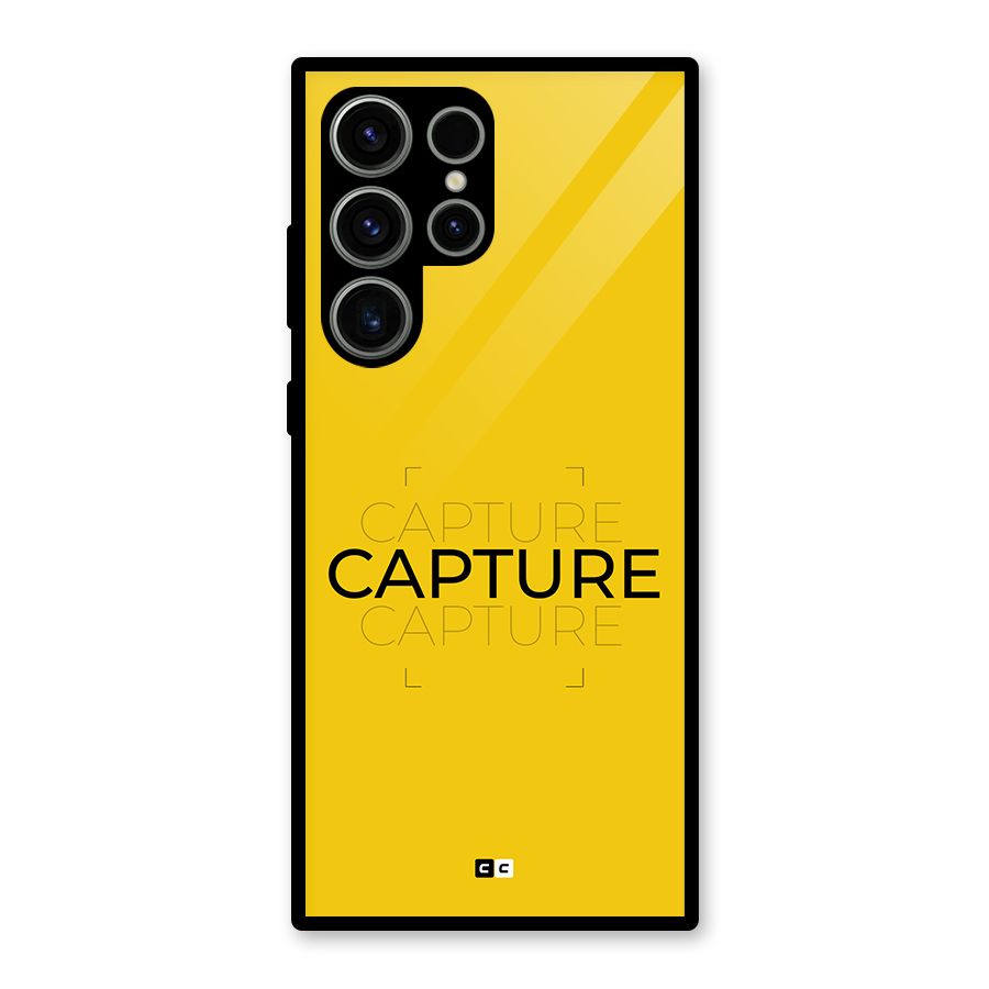 Instant Capture Glass Back Case for Galaxy S23 Ultra