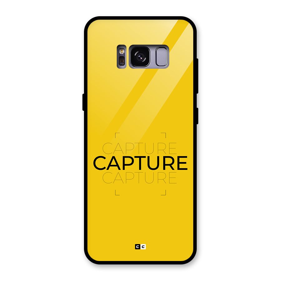 Instant Capture Glass Back Case for Galaxy S8