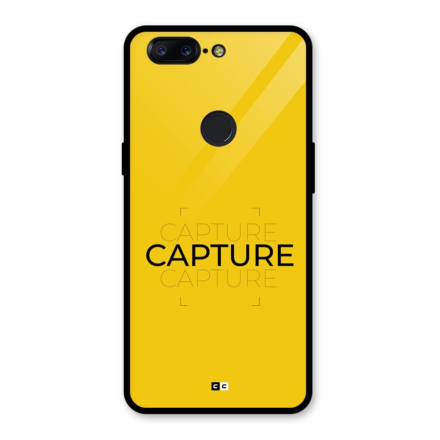 Instant Capture Glass Back Case for OnePlus 5T